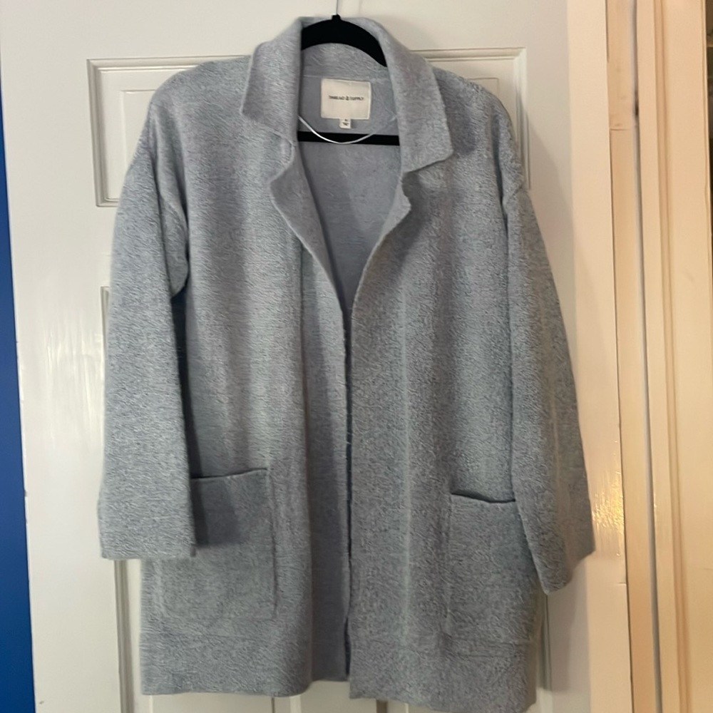 Thread & Supply cardigan sweater/ light jacket